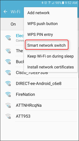 How to Disable Samsung’s “Smart Network Switch” to Avoid Too Much Data Usage 4